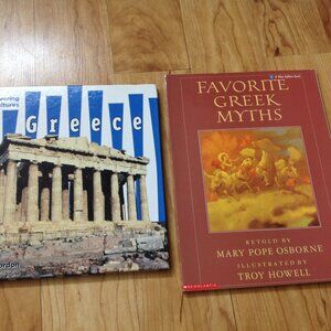2 Books on Greece -  Greek Culture & Greek Myths